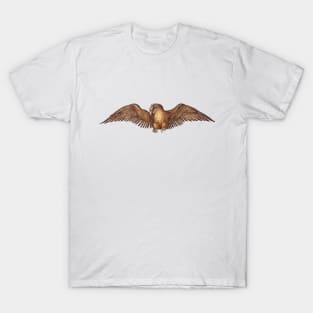 Eagle, Bird, Gold Wings T-Shirt